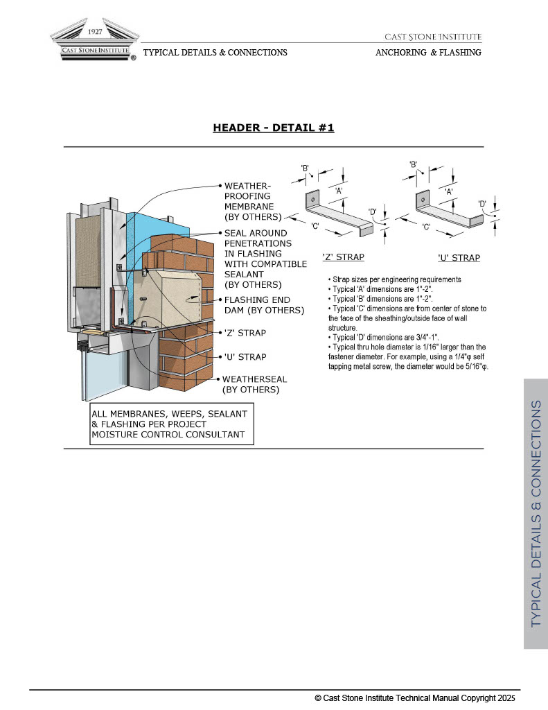 Typical Detail- Header